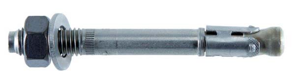 JCP 10.0 X 90mm Option 1 Approved Throughbolt Clear Zinc Plated
